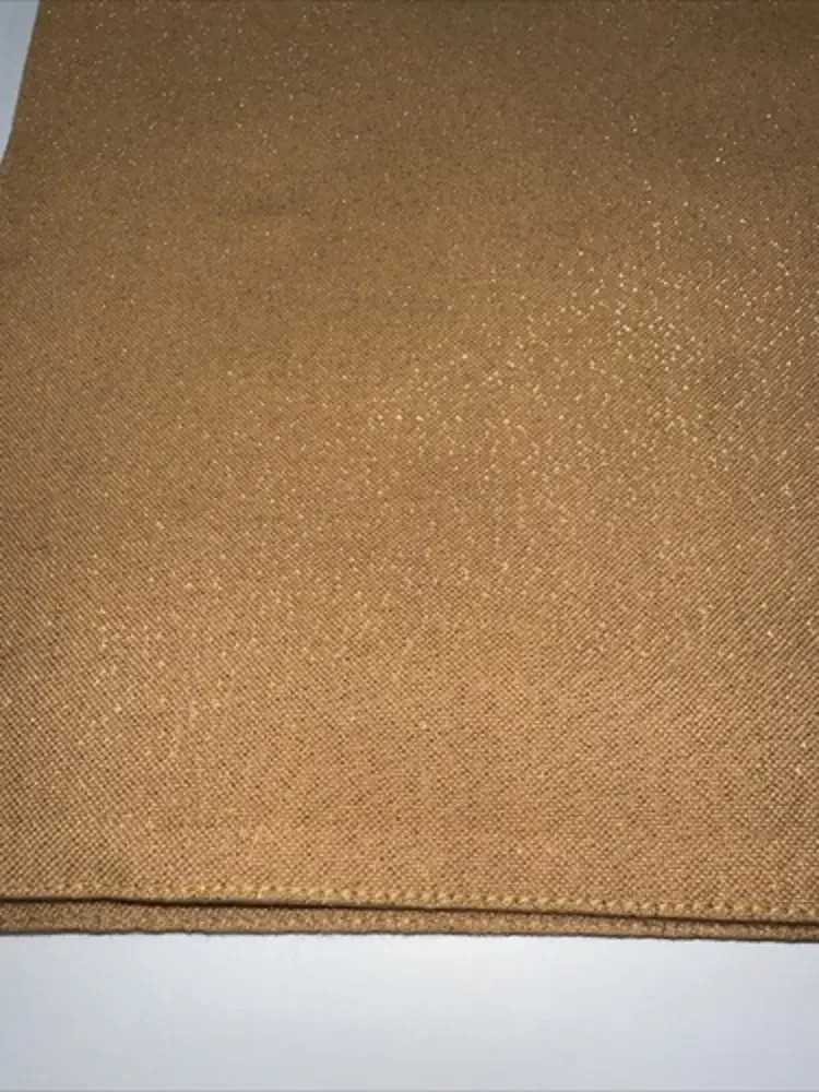 5 Pier 1 Imports Placemats Metallic Copper/Mustard Yellow Fall‎ Rectangle 20X14